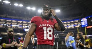 Kardinal WR Marvin Harrison Jr. (radang usus buntu) keluar vs. 49ers