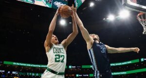 Penembak tajam Celtics membantu menjatuhkan Grizzlies yang sedang kesulitan
