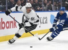 Quinton Byfield mengangkat Kings melewati Maple Leafs dalam perpanjangan waktu