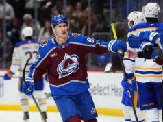 Martin Necas mencatat 2 gol, 2 assist saat Avs mengalahkan Sabres