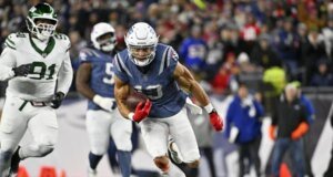 3 TD TreVeyon Henderson mengirim Patriots melewati Jets untuk kemenangan ke-8 berturut-turut