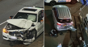 Pejalan kaki hamil dan bayi yang belum lahir tewas saat mobil bertabrakan di tempat parkir Hornsby