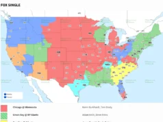 Peta cakupan Seahawks vs. Rams NFL television Minggu 11 dan komentator FOX