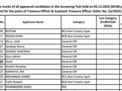 Petugas Perbendaharaan HPSC, Tes penyaringan ATO: Nilai daftar kandidat dirilis, berikut tautan dan cara memeriksanya