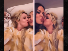 Britney Spears Posting Momen Tidur Nyaman bersama Kim dan Khloé Kardashian