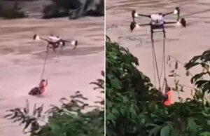 Saat drone serang Ukraina menembak jatuh helikopter Rusia dalam serangan yang ‘mengubah aturan perang’