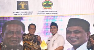 Bentuk Pos Bantuan Hukum Terbanyak, Pemprov Jateng Raih Rekor MURI