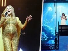 Lounová yang hamil setelah konser spektakuler: Dia tidak bisa bernapas dengan benar!