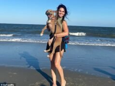 Rambut wanita lugu dibakar setelah orang asing muncul dari semak-semak di taman Savannah dan melemparkan ACID ke arahnya