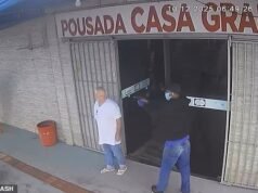 Momen mengejutkan pembunuh pedofil ditembak mati di jalan hanya beberapa jam setelah dia dibebaskan dari penjara