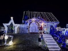 Natal Bersama para tetangga di Prostřední Suché: Mereka memasang lampu sepanjang satu kilometer!