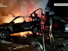 Rusia Membombardir Ukraina Menjelang Pertemuan Trump-Zelenskyy