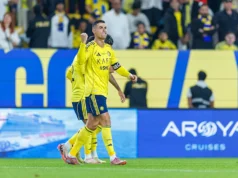 CR7 mencetak dua gol, mendekati gol ke-1.000 dan menjaga Al-Nassr tetap di puncak