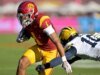 RB California Selatan Eli Sanders memasuki draft NFL