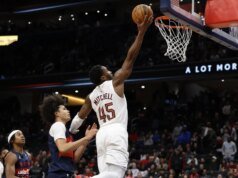 Donovan Mitchell (48 poin), Cavaliers bangkit untuk mengejutkan Wizards