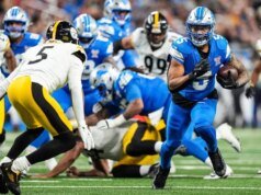 Laporan: Lions RB David Montgomery (sakit) akan bermain vs. Viking
