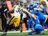 Jaylen Warren, Steelers menahan Lions dengan penyelesaian liar