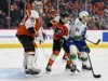 Baris keempat bersinar saat Flyers mengakhiri rekor kemenangan beruntun Canucks
