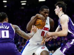 Pistons yang melakukan tembakan panas membukukan 136 poin, membuat Kings terguncang