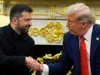 Volodymyr Zelensky mengatakan dia akan mengadakan pembicaraan dengan Donald Trump di Florida mengenai rencana perdamaian