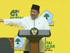 Di HUT Golkar, Prabowo Sebut Kaesang ‘Kalahkan’ Gibran