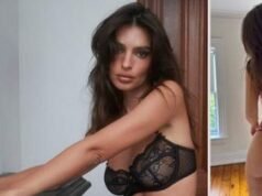 Liburan non-tradisional di Emily Ratajkowski’s: Tiram untuk makan malam dan payudara gratis