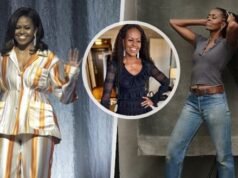 Michelle Obama yang kurus tampil mempesona dengan gaun pirus, tapi… Rumor “menyembuhkan” penurunan berat badan yang baru!