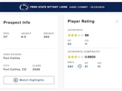 Oh, Halo: Penn State Mendaratkan Dua Linemen Ofensif 2026