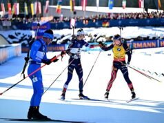 Petarung sempurna di Hochfilzen untuk Perrot yang menang. Ceko terhambat oleh tembakan