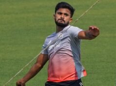 Nitish Kumar Reddy melemparkan topinya ke atas sound untuk Piala Dunia T 20, meraih hat-trick di Piala Syed Mushtaq Ali