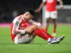 Mikel Arteta memberikan kabar terkini cedera Arsenal tentang Gabriel Martinelli setelah kemenangan adu penalti atas Crystal Palace