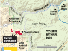 Hampir 900 hektar tanah di perbatasan Yosemite dikembalikan kepada suku yang dipaksa keluar 175 tahun lalu