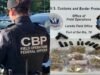 Mereka mencoba meninggalkan Amerika dengan pengiriman senjata, namun CBP menemukan apa yang mereka sembunyikan