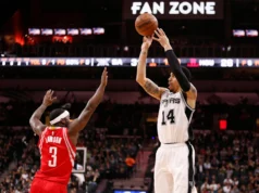 Sejarah jacket Houston Rockets No. 3 – Ty Lawson (2015 – 16