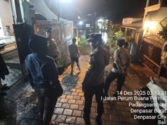 Denpasar Diguyur Semalam Suntuk, Perum Buana Permai Terendam Banjir