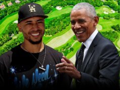 Mookie Betts Bermain Golf Dengan Barack Obama di Swanky Los Angeles Country Club