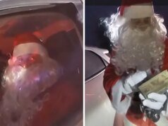 Santa Ditilang Polisi Karena Mengebut Di Ohio Dalam Video Lucu