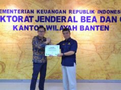 Berkat Layanan Prima, Bea Cukai Banten Terima Penghargaan dari PT Pancaprima Ekabrothers