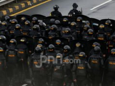 1 392 Polisi DIkerahkan Untuk Kawal Aksi Demo Buruh Hari Ini