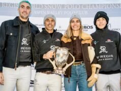 Nacho Figueras dan Delfina Blaquier. Hari-harinya yang menakjubkan di Aspen bahkan termasuk pertandingan polo salju dengan seorang pangeran