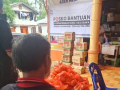 Tembus Medan Sulit, PSI Tapsel Antar Bantuan untuk Korban Longsor di Sangkunur