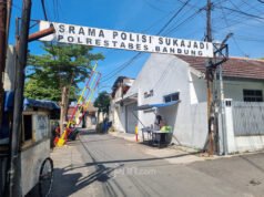 Ini TKP Penembakan Lansia di Aspol Polrestabes Bandung