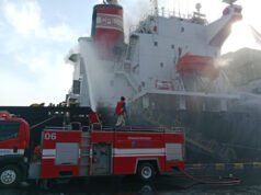 Tim Pemadam Kebakaran Cepat Bertindak, Kapal Verizon Beroperasi Normal, 22 ABK Selamat