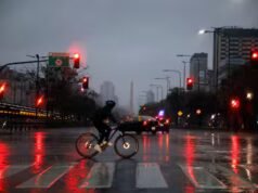 Apakah Sabtu ini, 27 Desember turun hujan di Buenos Aires?