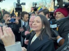 Machado menyerahkan Hadiah Nobel Perdamaiannya kepada Trump