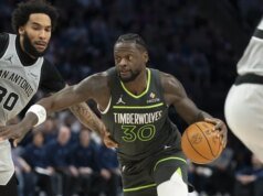 Timberwolves mengejar kemenangan 3 pertandingan musim ini atas Spurs