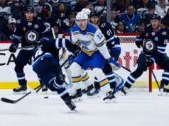 Malam besar lainnya dari Mark Scheifele membawa Jets melewati Blues