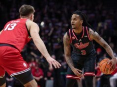 Nick Dorn, Indiana meraih kemenangan mudah atas Rutgers dengan tampilan 3 poin