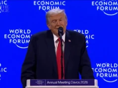 Trump berulang kali menyebut Greenland sebagai ‘Islandia’ saat berpidato di Davos