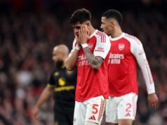 Patrick Vieira mempertanyakan kekuatan mental Arsenal setelah kekalahan dari Manchester United